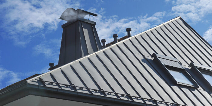 Tetőfedés Állókorcolt lemezzel